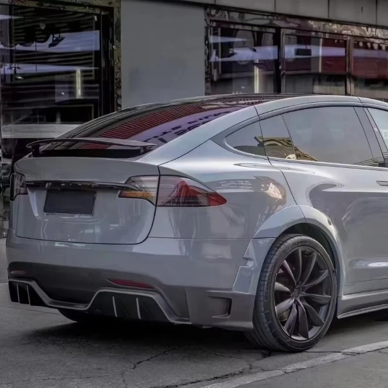 Auto Accessories for  MODEL X Modified Topcar Wide Body Surround Front Lip Rear Lip Side Skirt Wheel Eyebrow Tail Body Kit